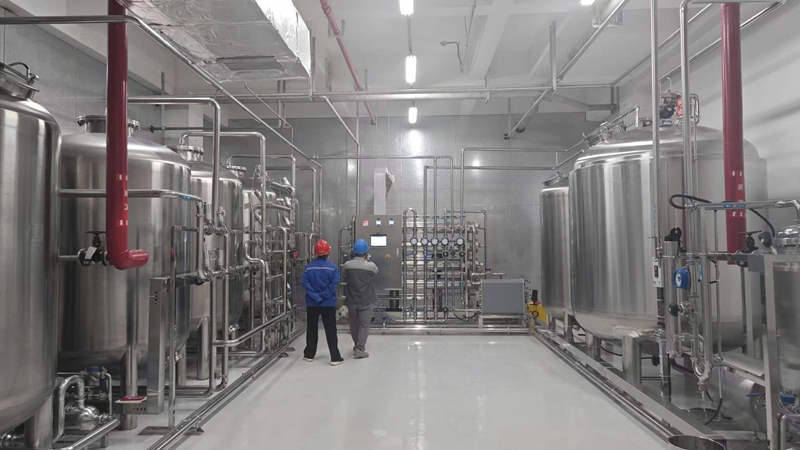 湖北某制药厂纯化水自控系统